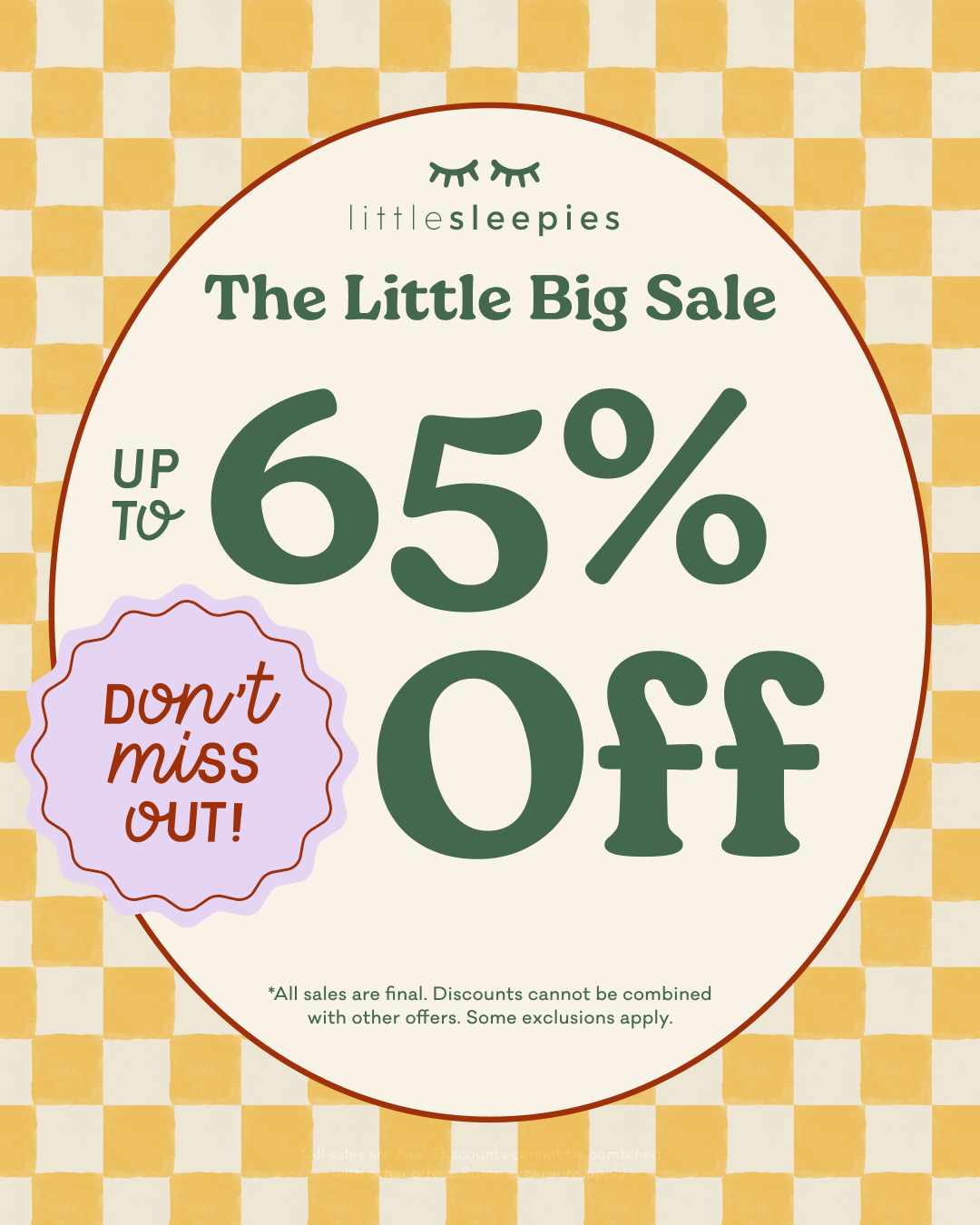 Little Sleepies Facebook ad