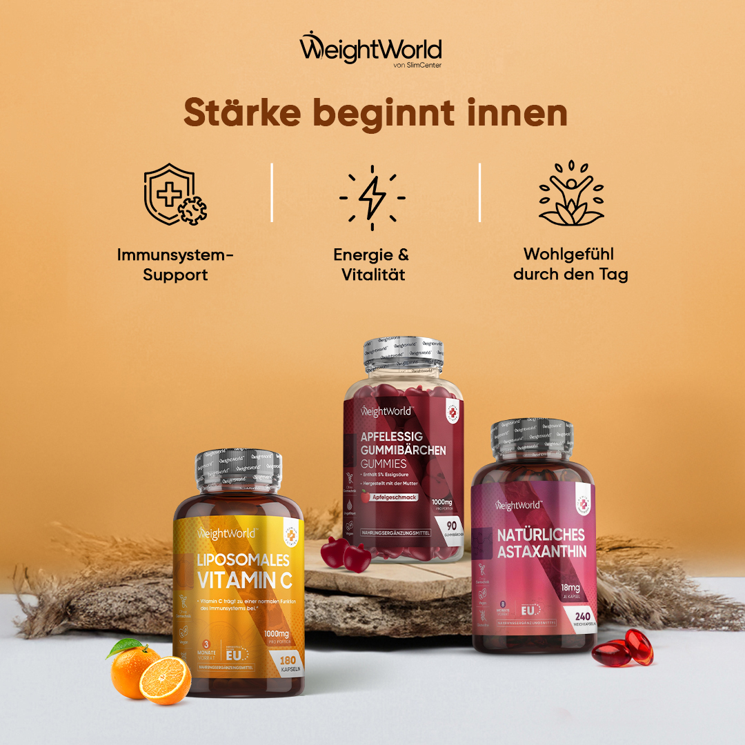 WeightWorld.de Facebook ad: Daily Glow dank Antioxidantien