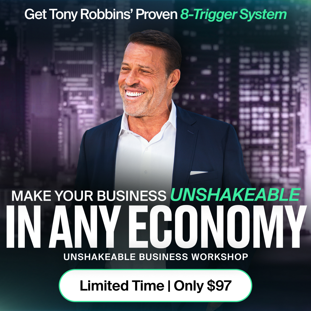 Tony Robbins Facebook ad