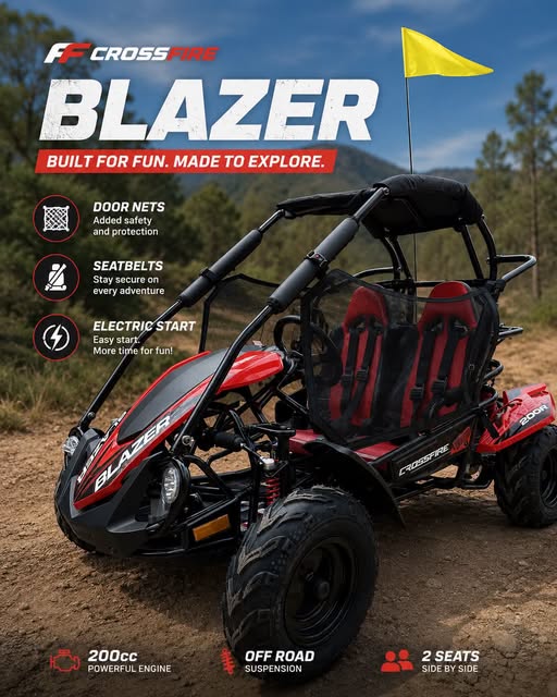 Crossfire Motorcycles Facebook ad