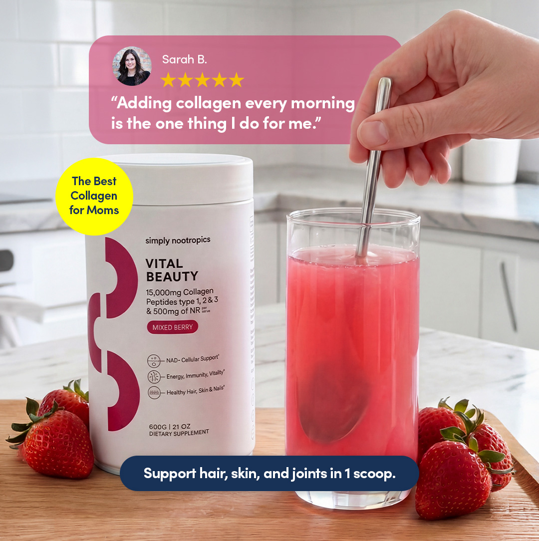 Simply Nootropics Facebook ad