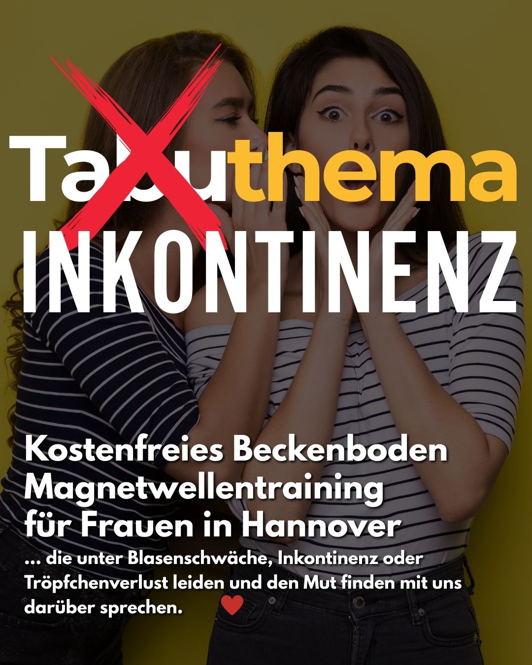 Beckenboden Behandlung Facebook ad