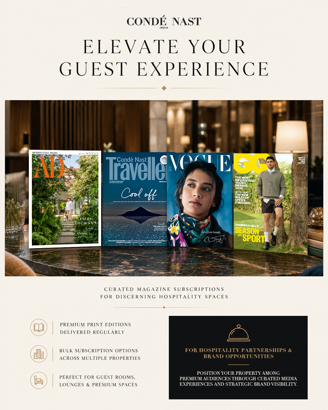 VOGUE India Facebook ad: Explore Condé Nast Partnership Opportunities