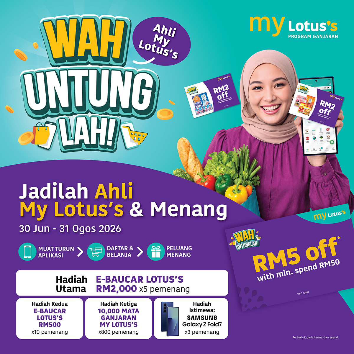 Lotus's Malaysia Facebook ad