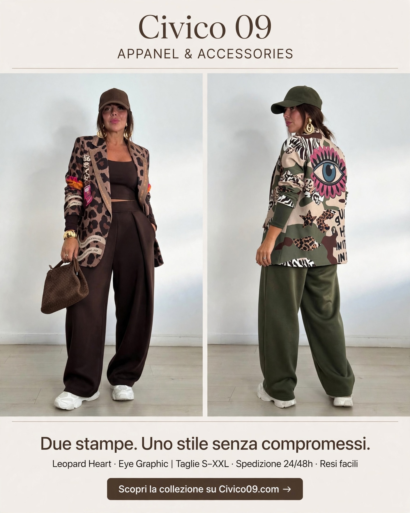 Civico 09 Facebook ad: BLAZER TOP