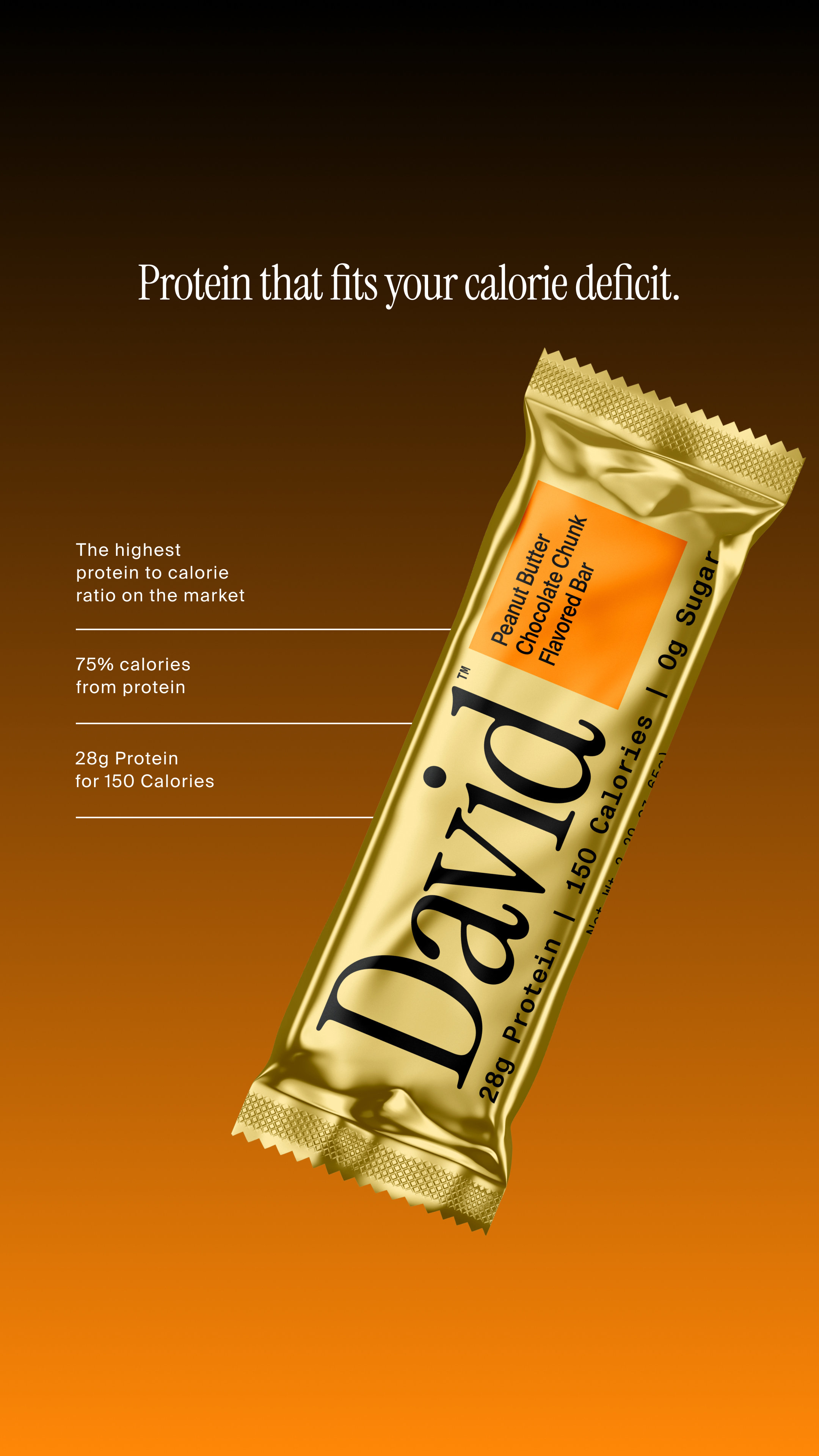 David Protein Facebook ad