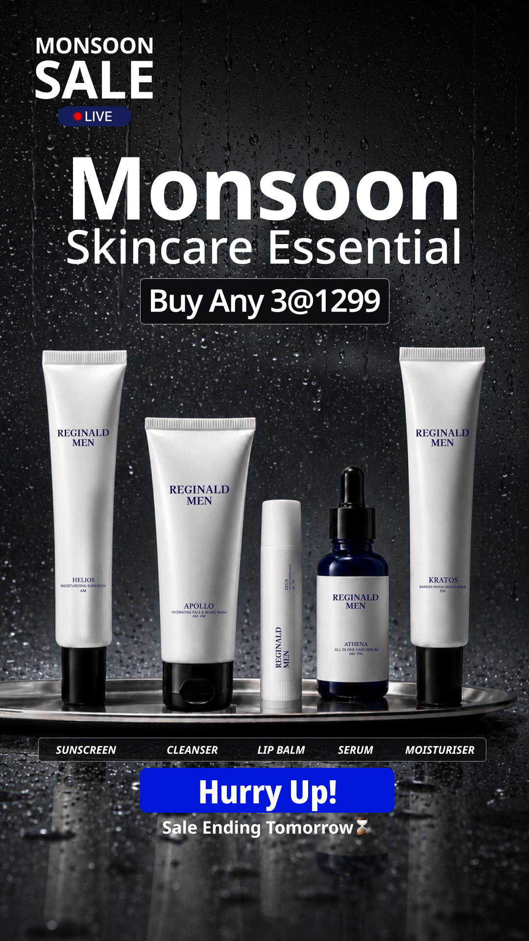 Reginald Men Facebook ad