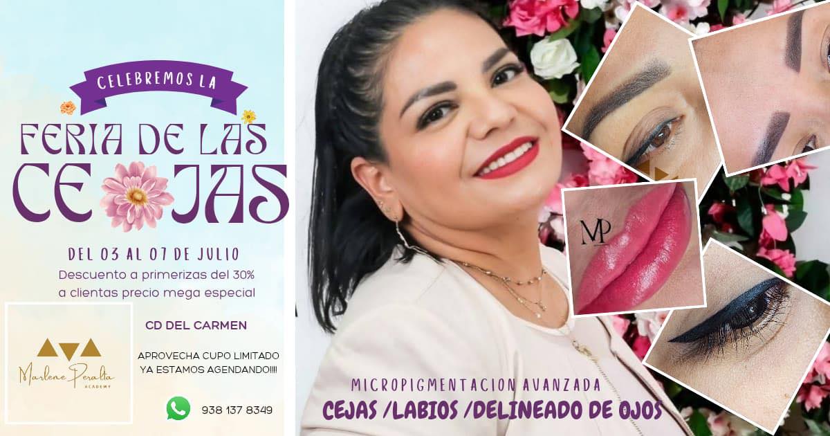 Microblanding y PMU Marle Peralta MID Facebook ad: Holaaaaa chicas para las que me estan preguntando…