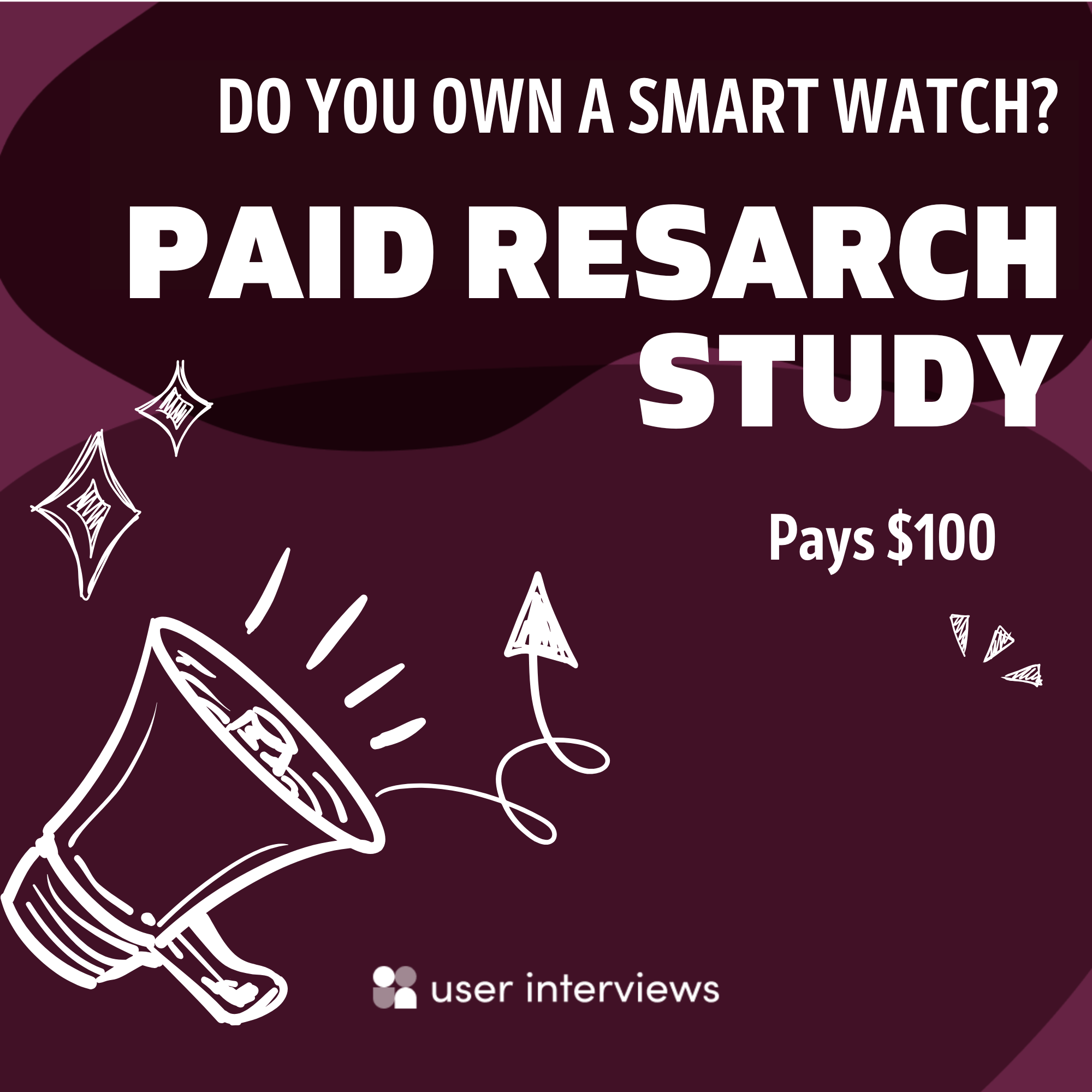 User Interviews Participant Community Facebook ad
