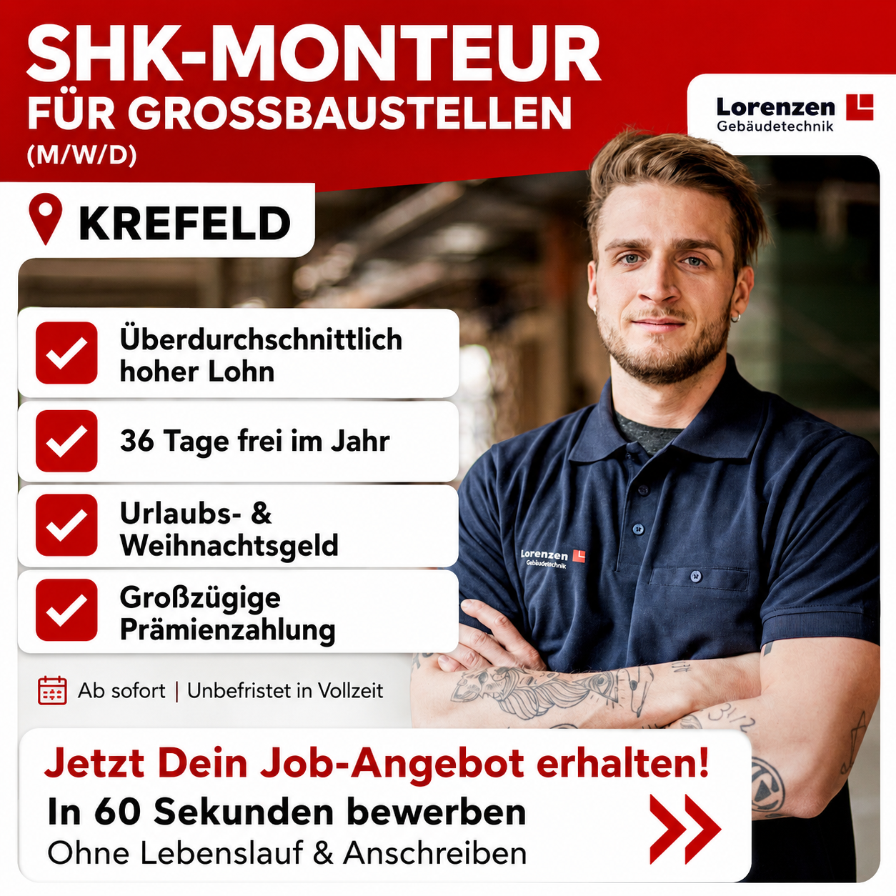 Lorenzen Gebäudetechnik Facebook ad