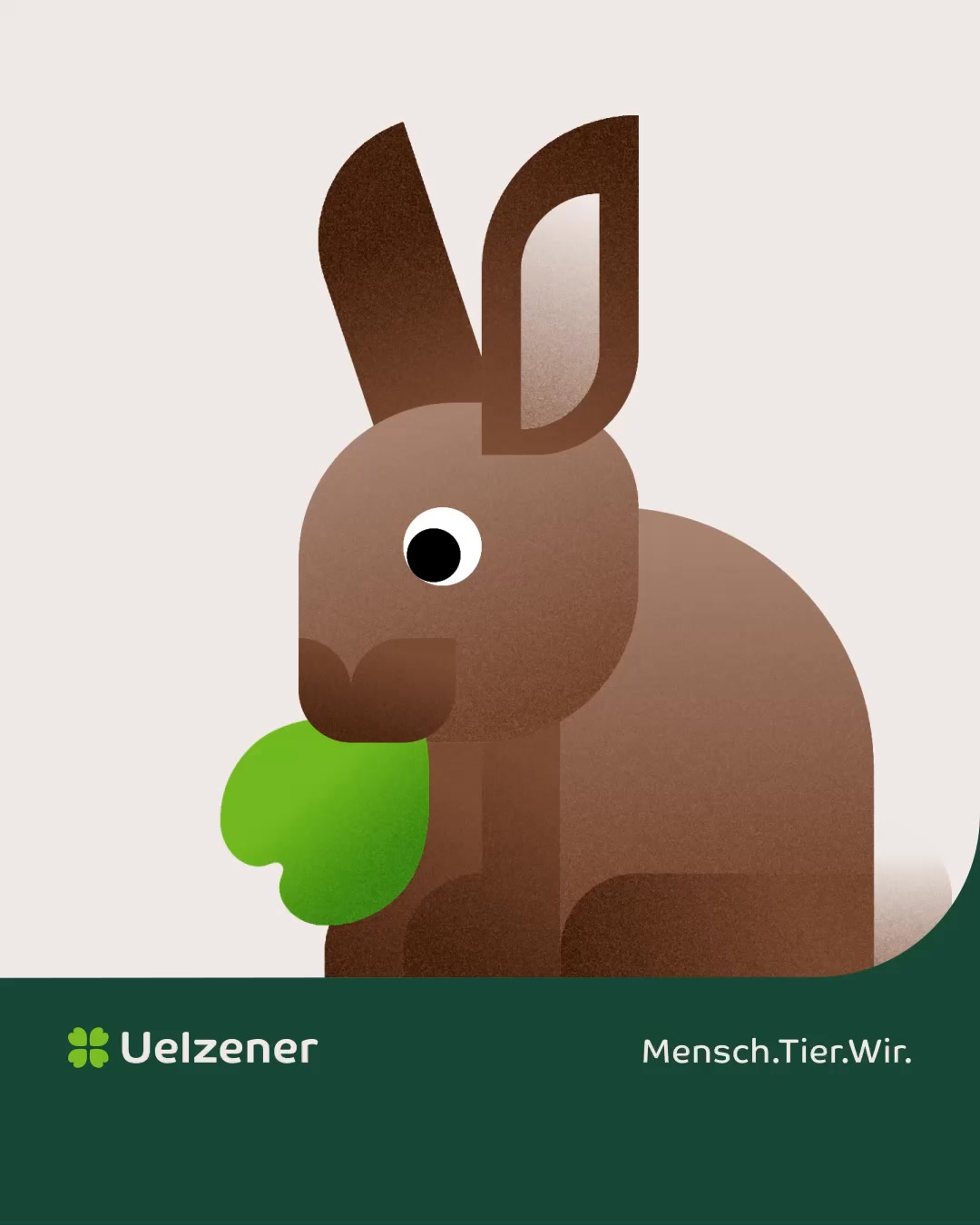 Uelzener Versicherungen Facebook ad: Kaninchen & Nagetiere absichern