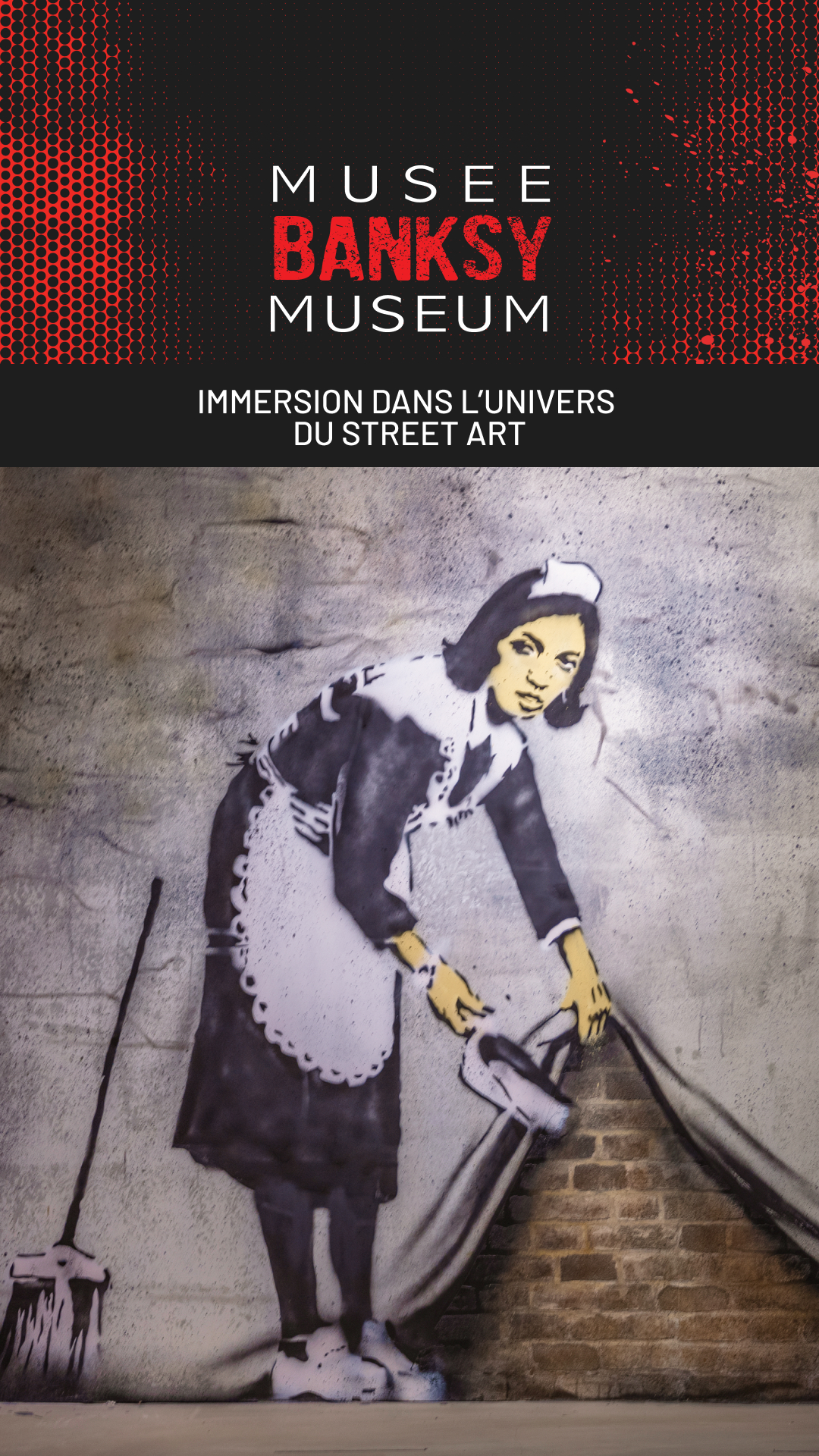 Musée Banksy Paris Facebook ad
