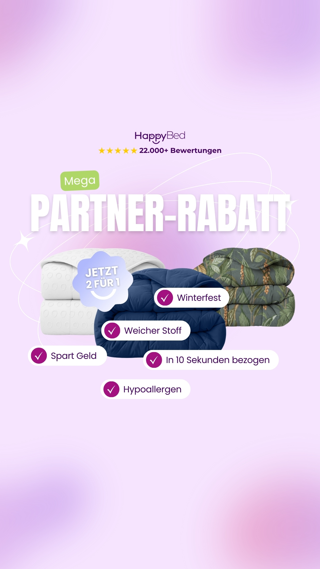 Thehappybed.de Facebook ad