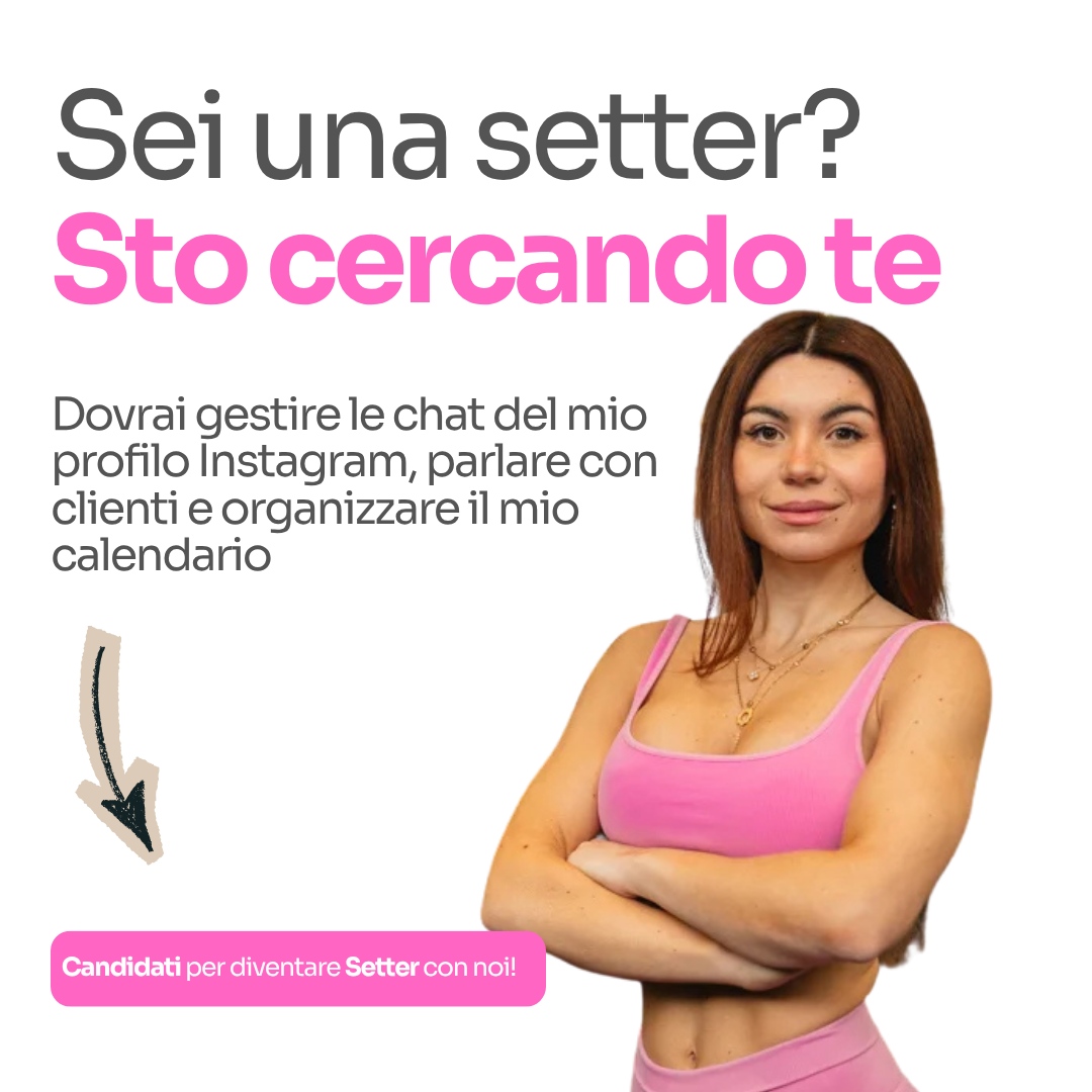 Theory Holding Facebook ad: Hai esperienza come Setter?