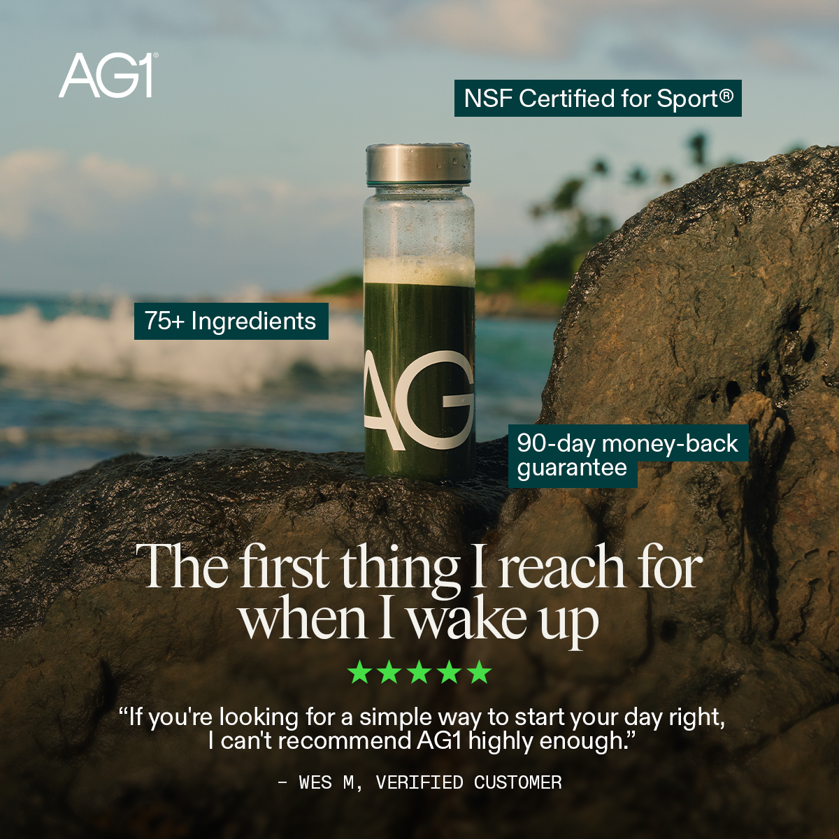 AG1 by Athletic Greens Facebook ad