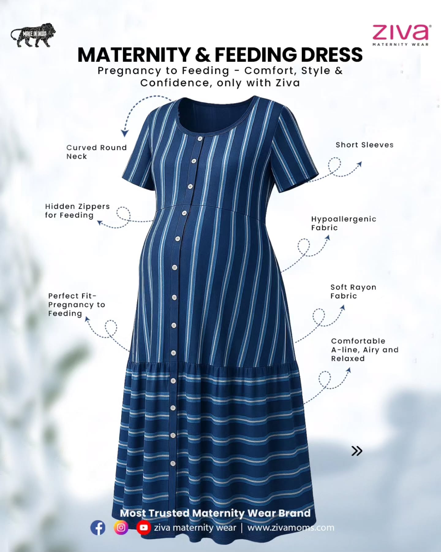 Ziva Maternity Wear Facebook ad