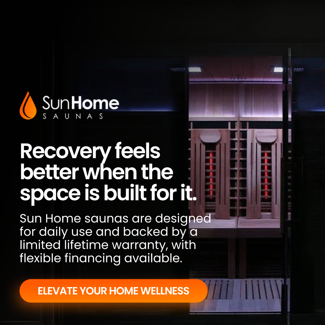 Sun Home Saunas Facebook ad