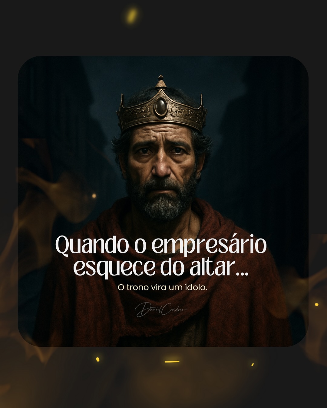 Daniel Cardoso Facebook ad: Se você quer ser parte de uma geração…
