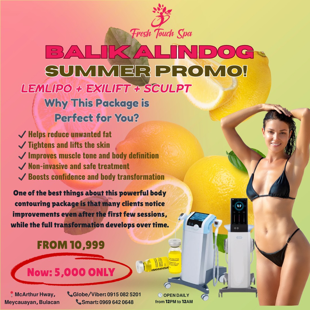 Fresh Touch Spa and Aesthetics Marikina Branch Facebook ad