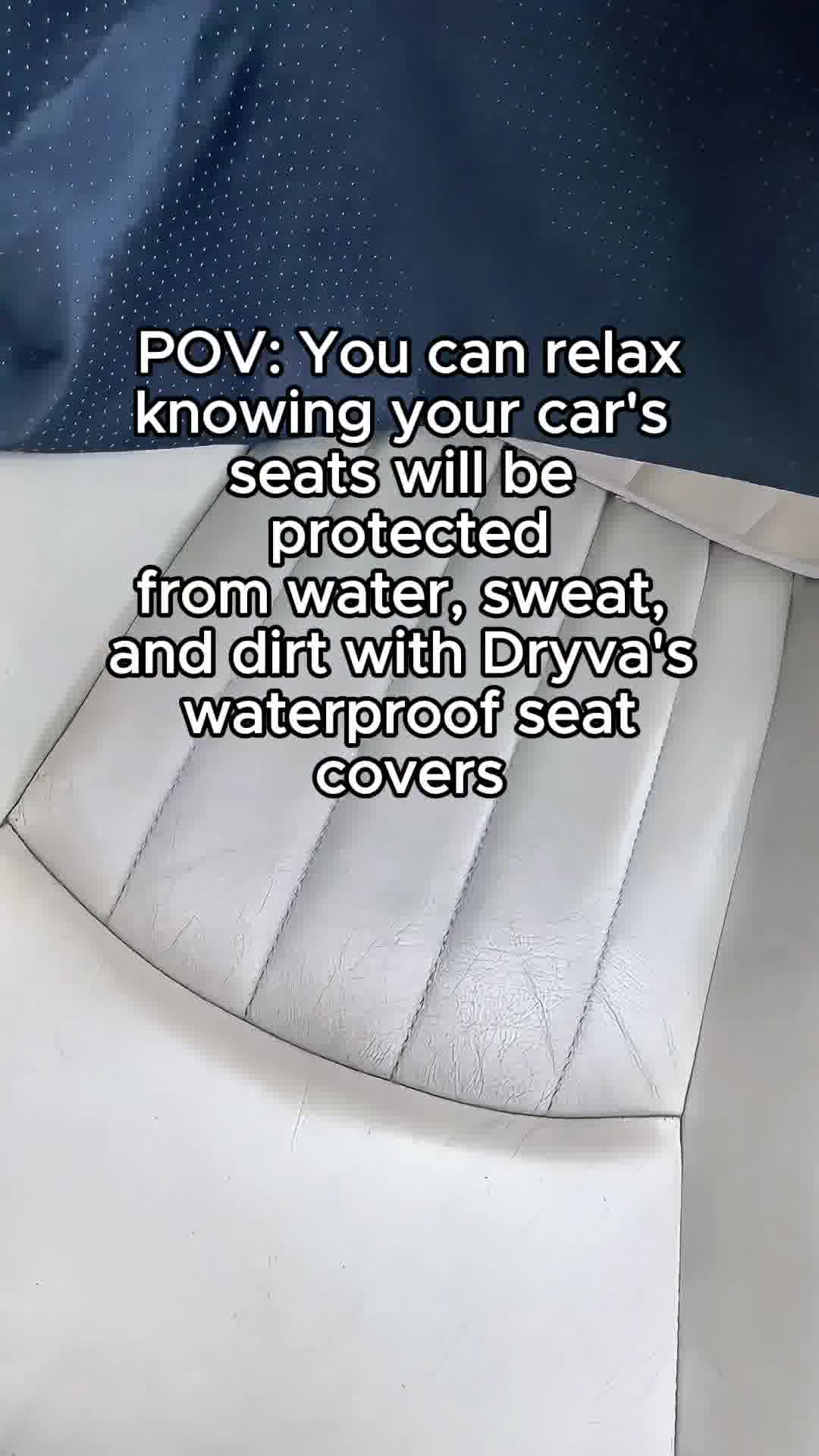 Dryva Facebook ad: Protect your car's seats today!
