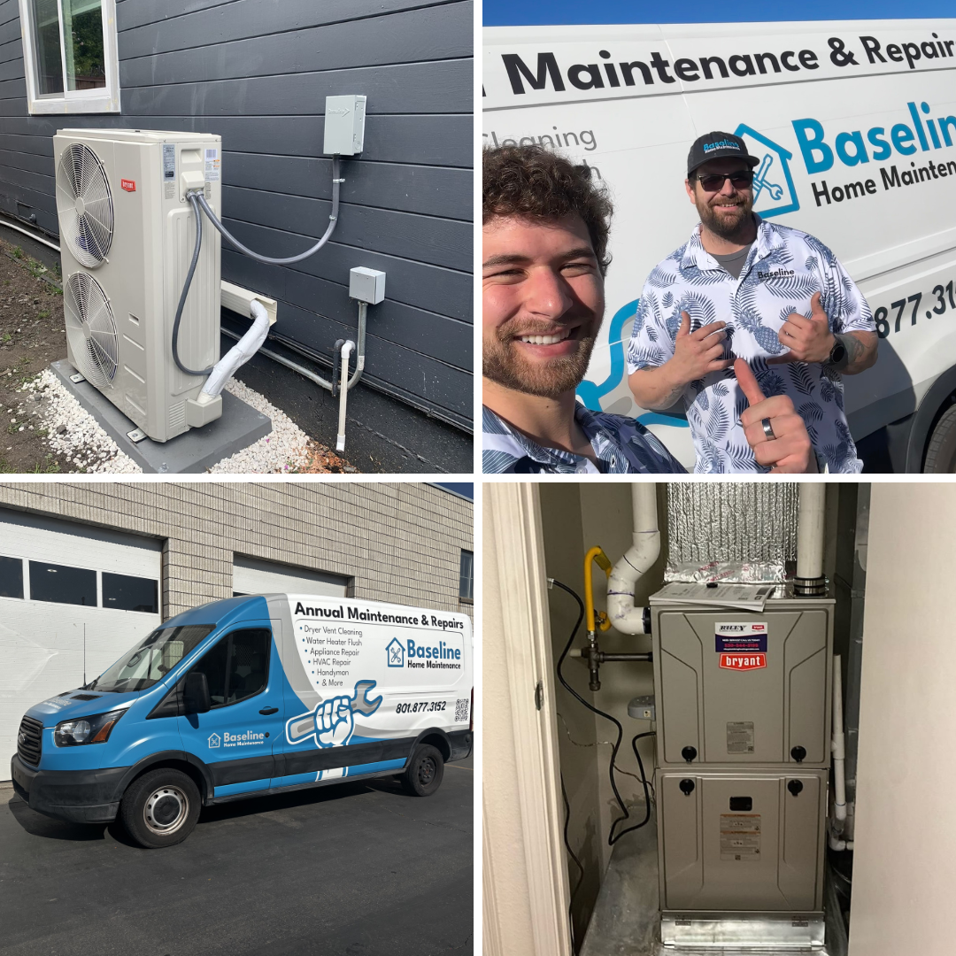 Baseline Home Maintenance Facebook ad: HVAC Installation for $4,500!