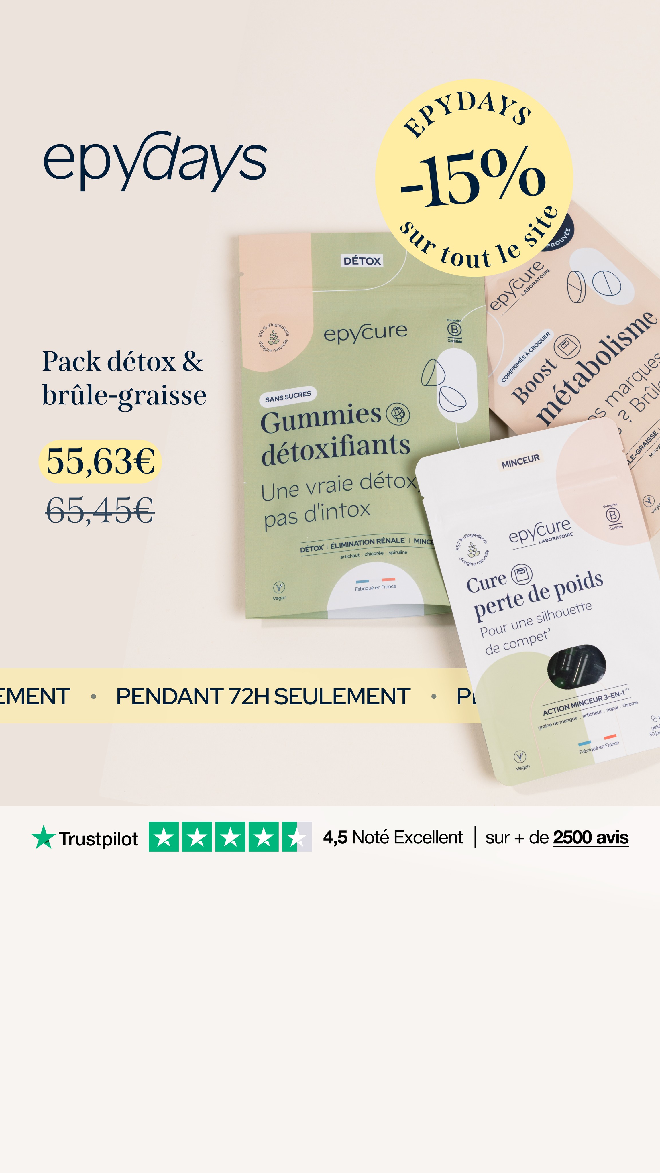 Epycure Facebook ad