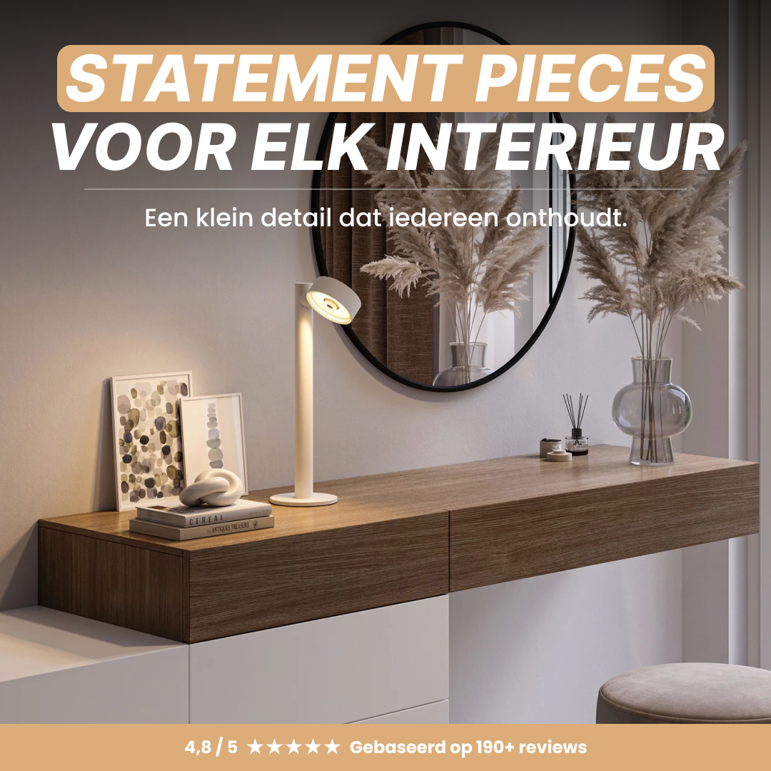 Designmarket.today Facebook ad: Maak een statement in je interieur