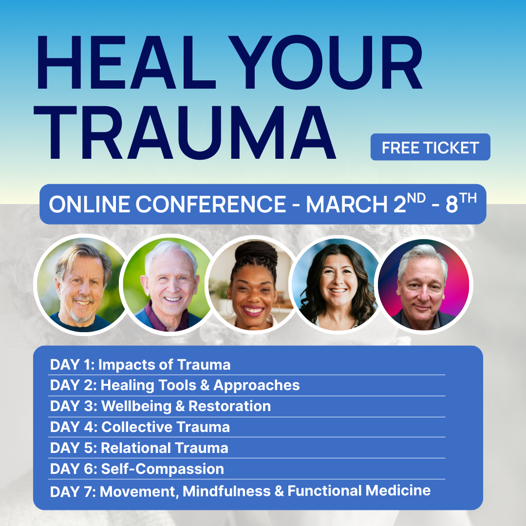 Conscious Life Facebook ad: Understand Trauma. Begin Healing.