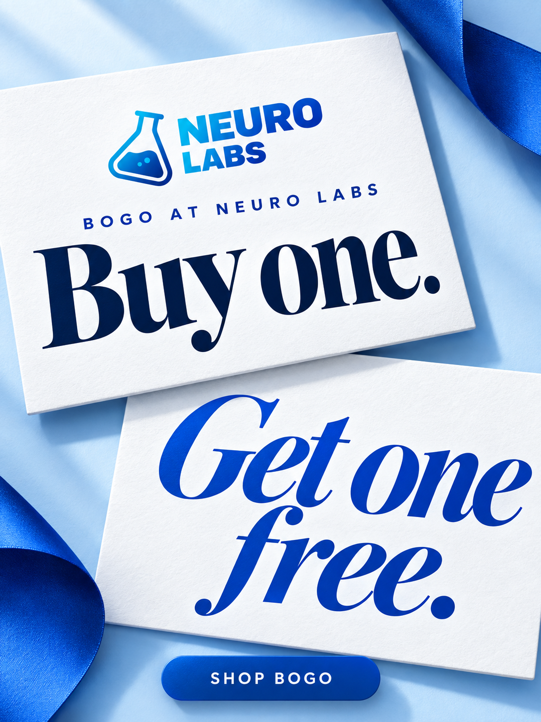 NL Facebook ad: NeuroLabs, Premium Research Peptides | ≥99% COA-Tested USA