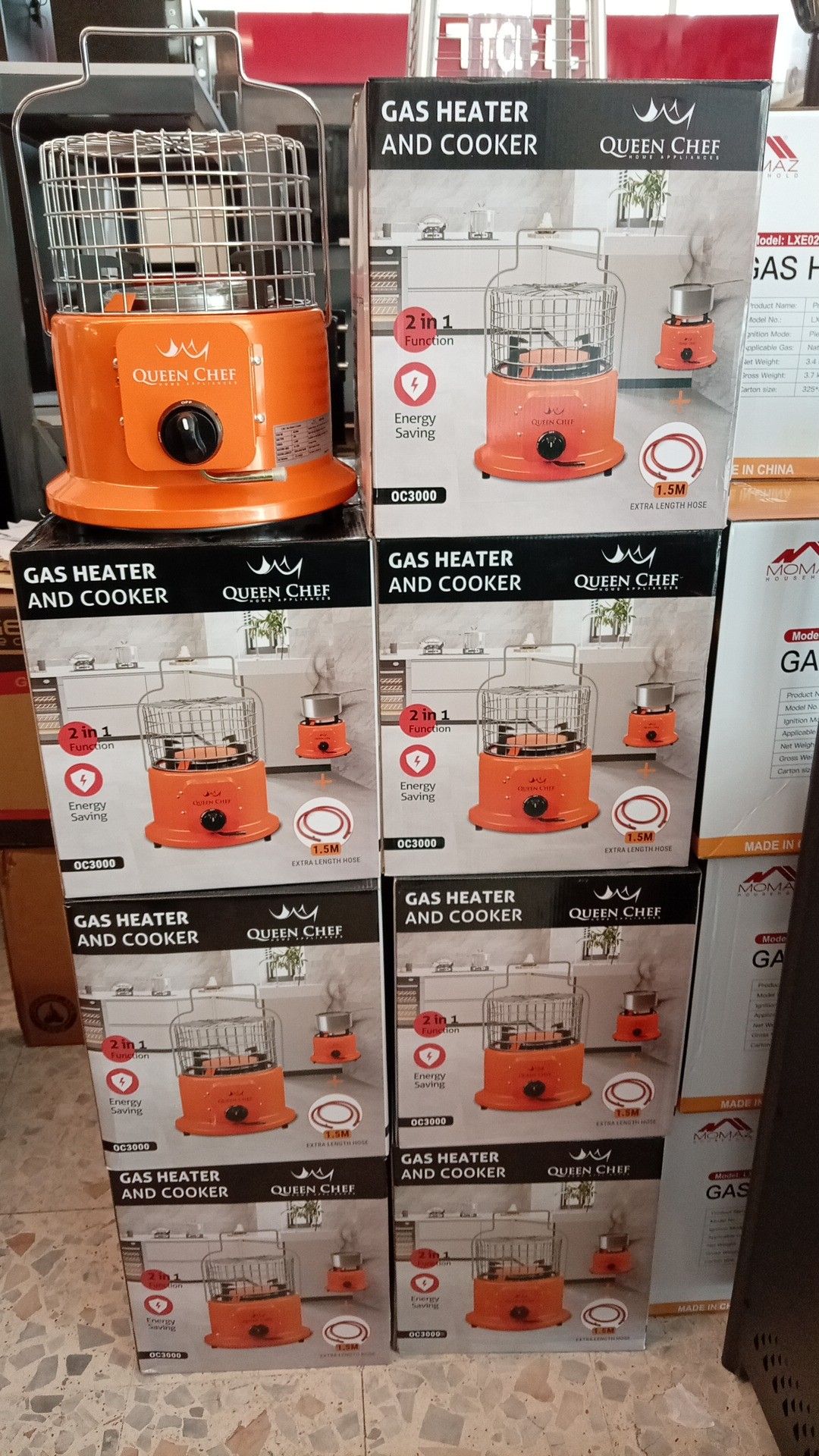 Gharzeddine And Sons Facebook ad: دفايه غاز كوين شيف،كامله، مكفوله
