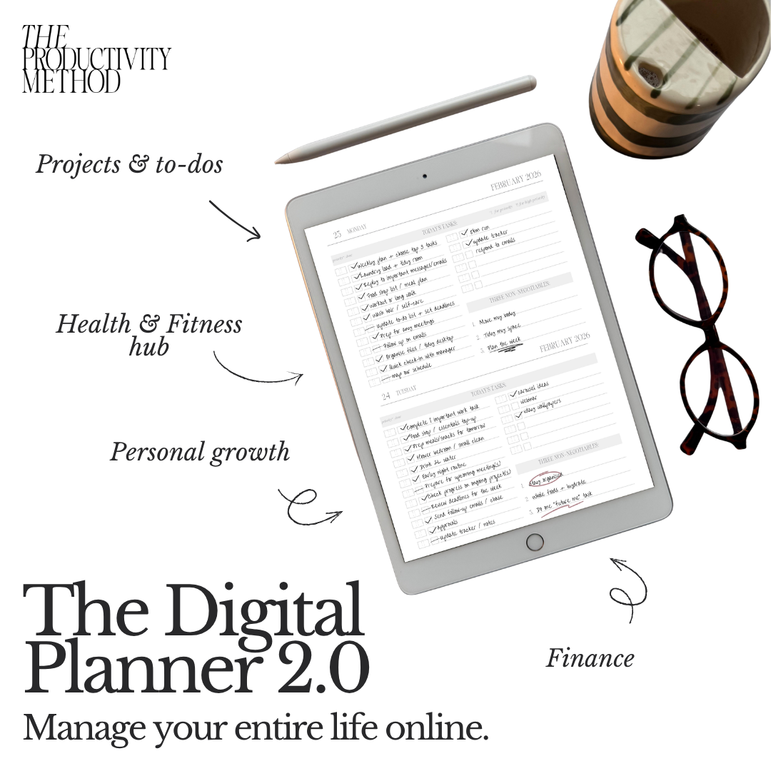 The productivity method Facebook ad