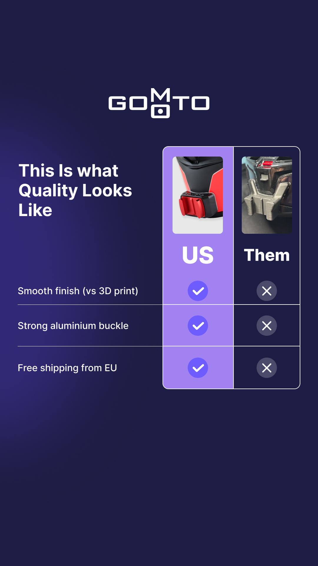 Go Moto Facebook ad