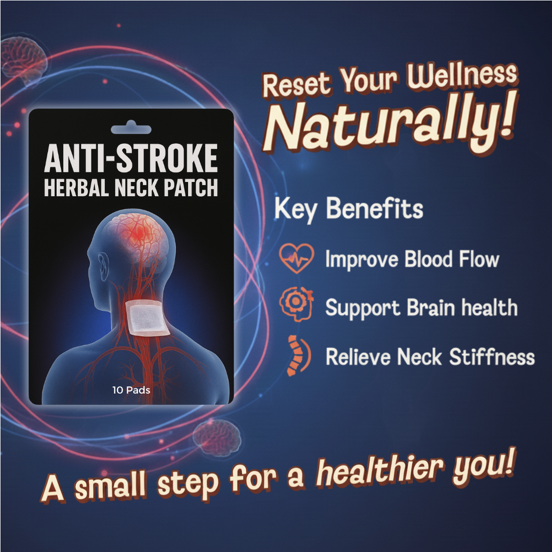 Anti-Stroke Herbal Neck Patch Facebook ad from Dec 19, 2025