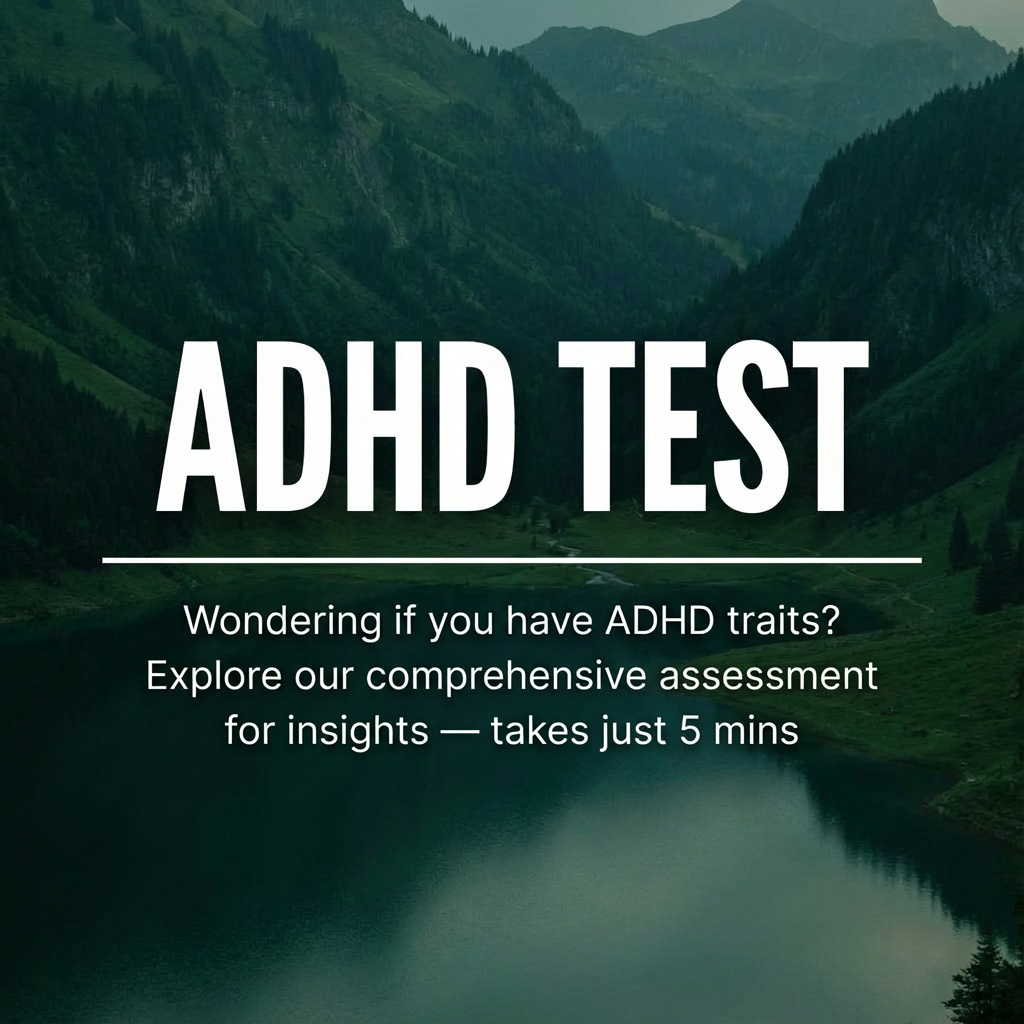 Personality Test Online Facebook ad: Understand Your ADHD-Related Traits