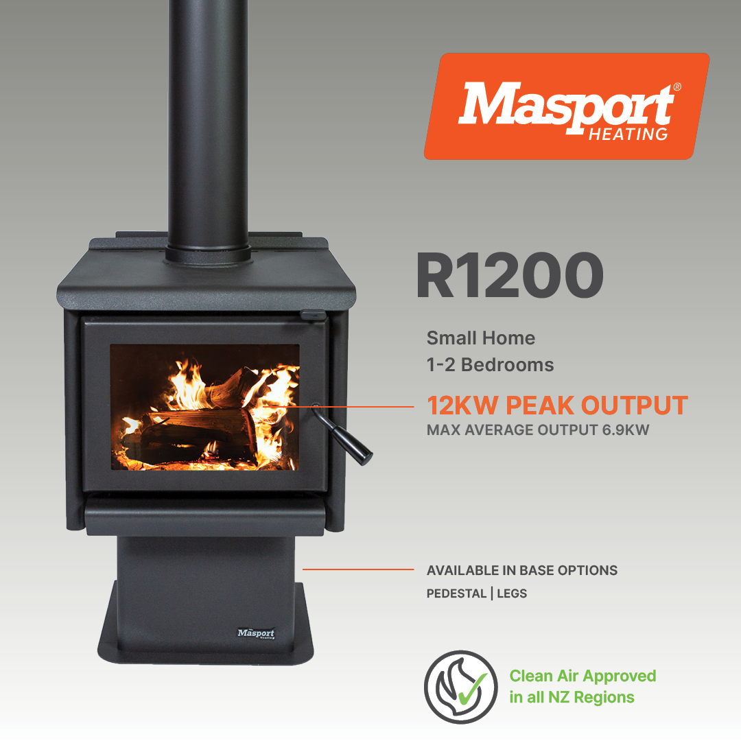 Masport Heating New Zealand Facebook ad: Choosing a Masport wood fire means lasting trust…