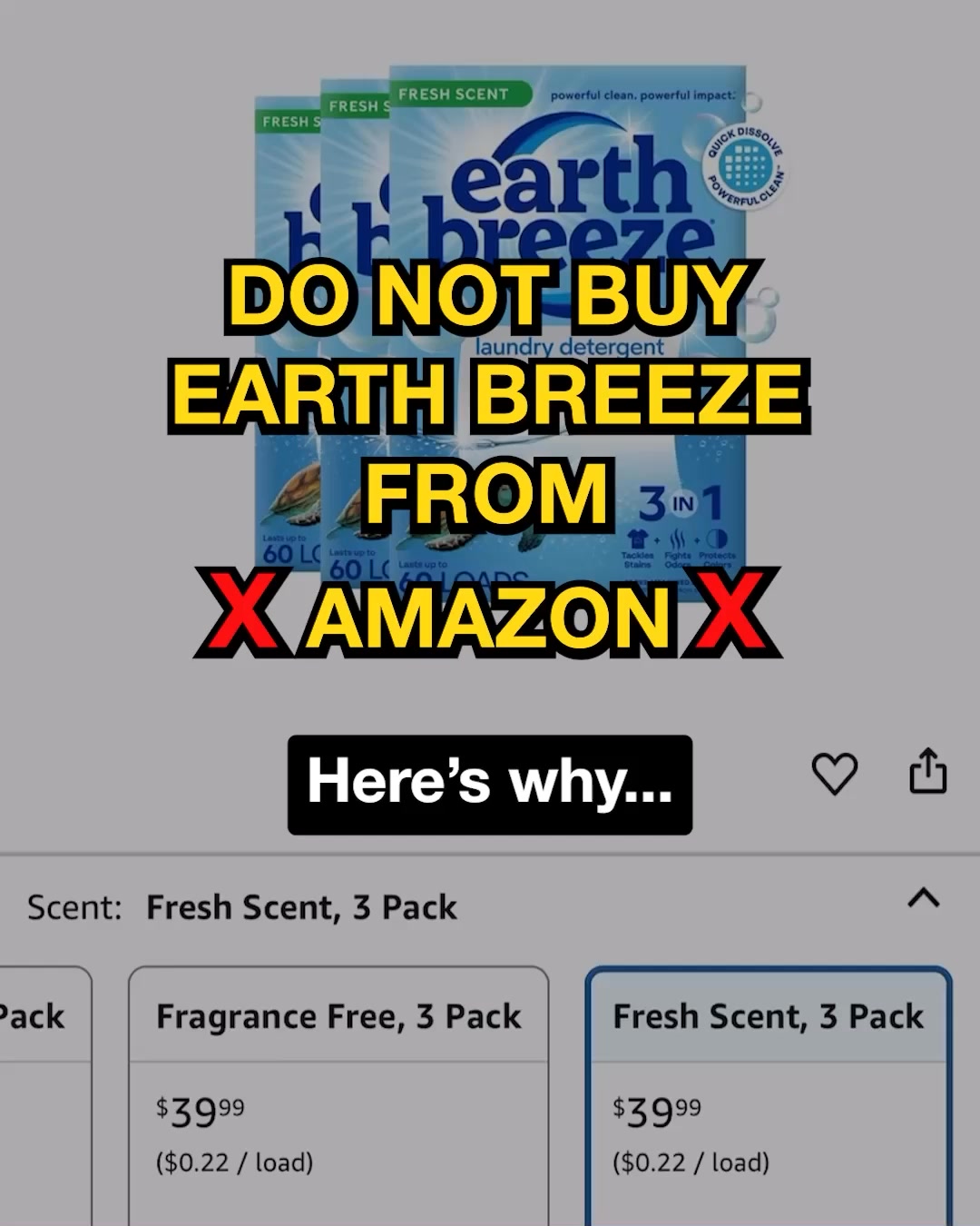 Earth Breeze Facebook ad: What Clean Should Mean