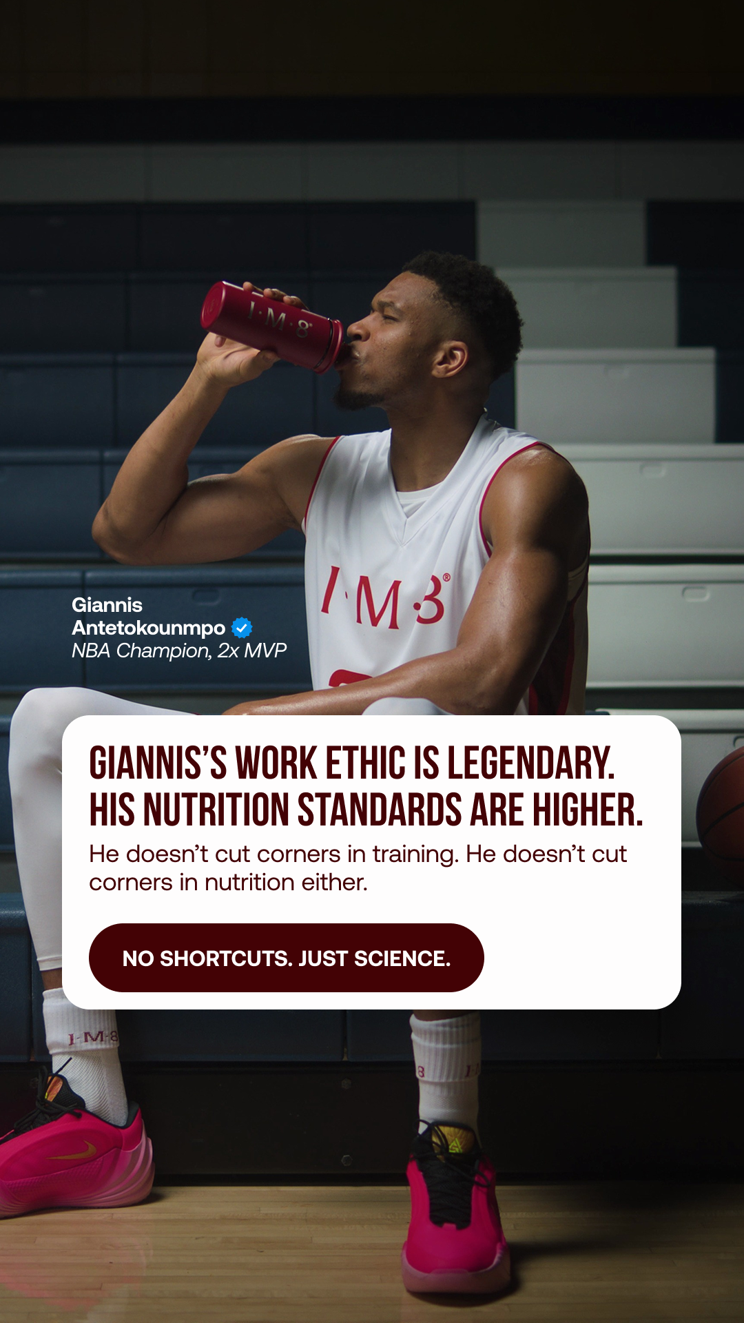 Giannis Antetokounmpo Facebook ad