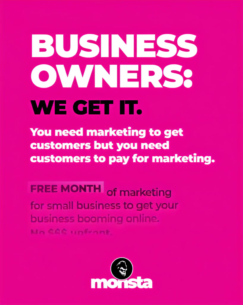 Monsta Media Group Facebook ad