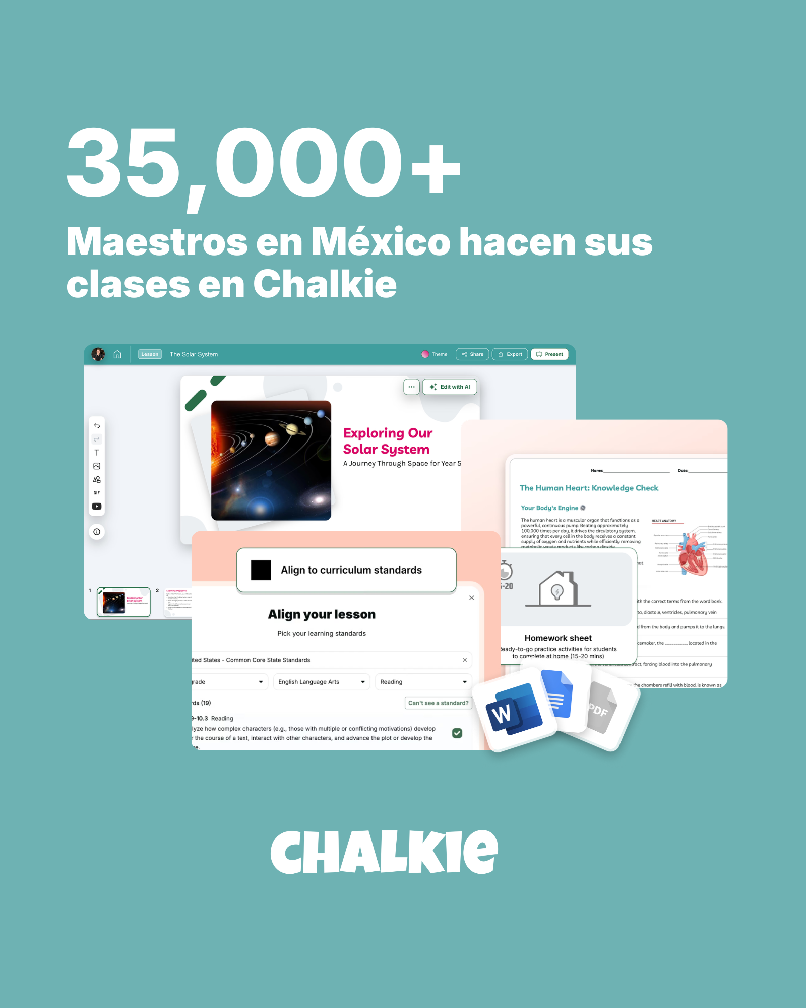 Chalkie AI Facebook ad