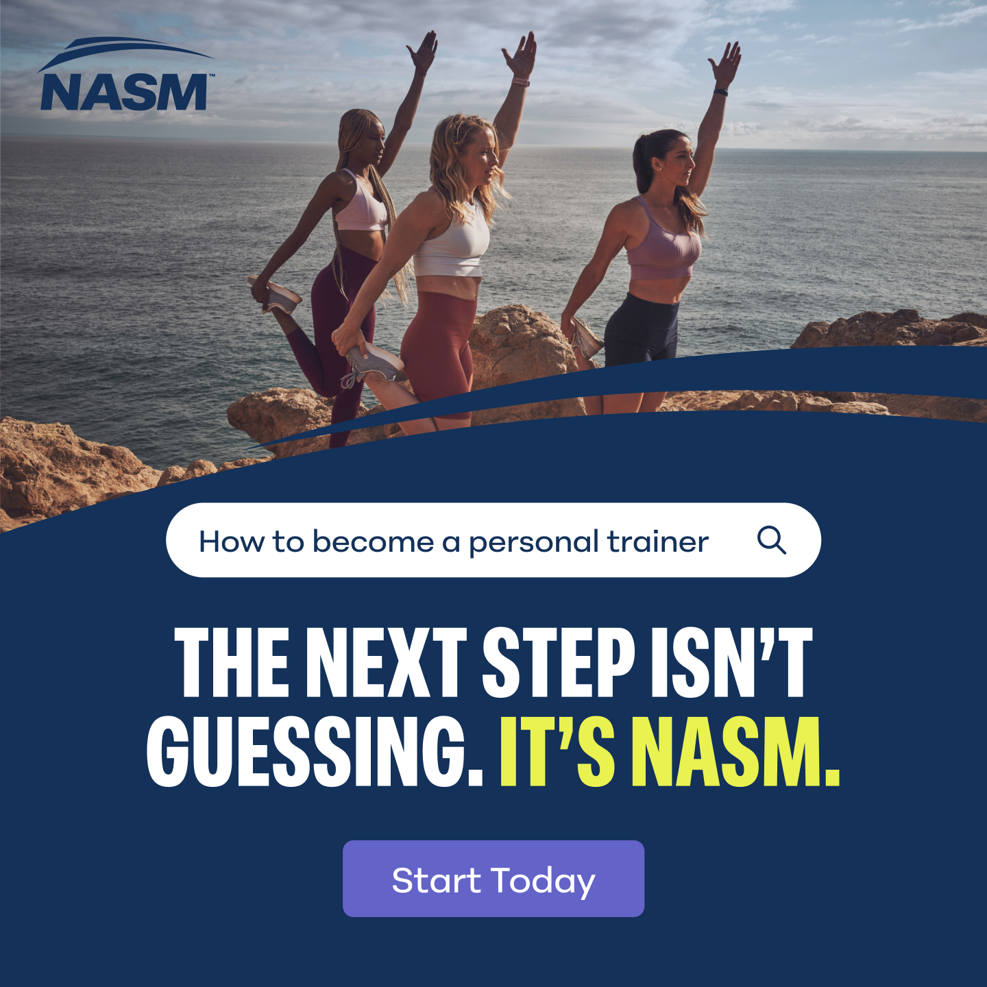 National Academy of Sports Medicine (NASM) Facebook ad