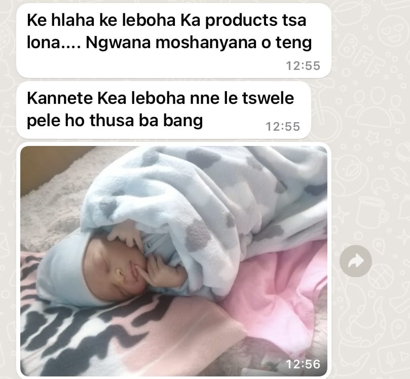 Dee's Herbs Facebook ad: Ho holisa botona