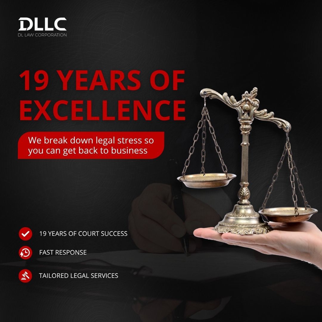 DL Law Corporation Facebook ad: You don’t need to be in legal trouble…