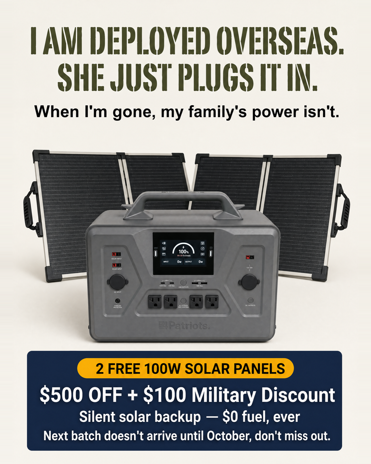 4Patriots Facebook ad