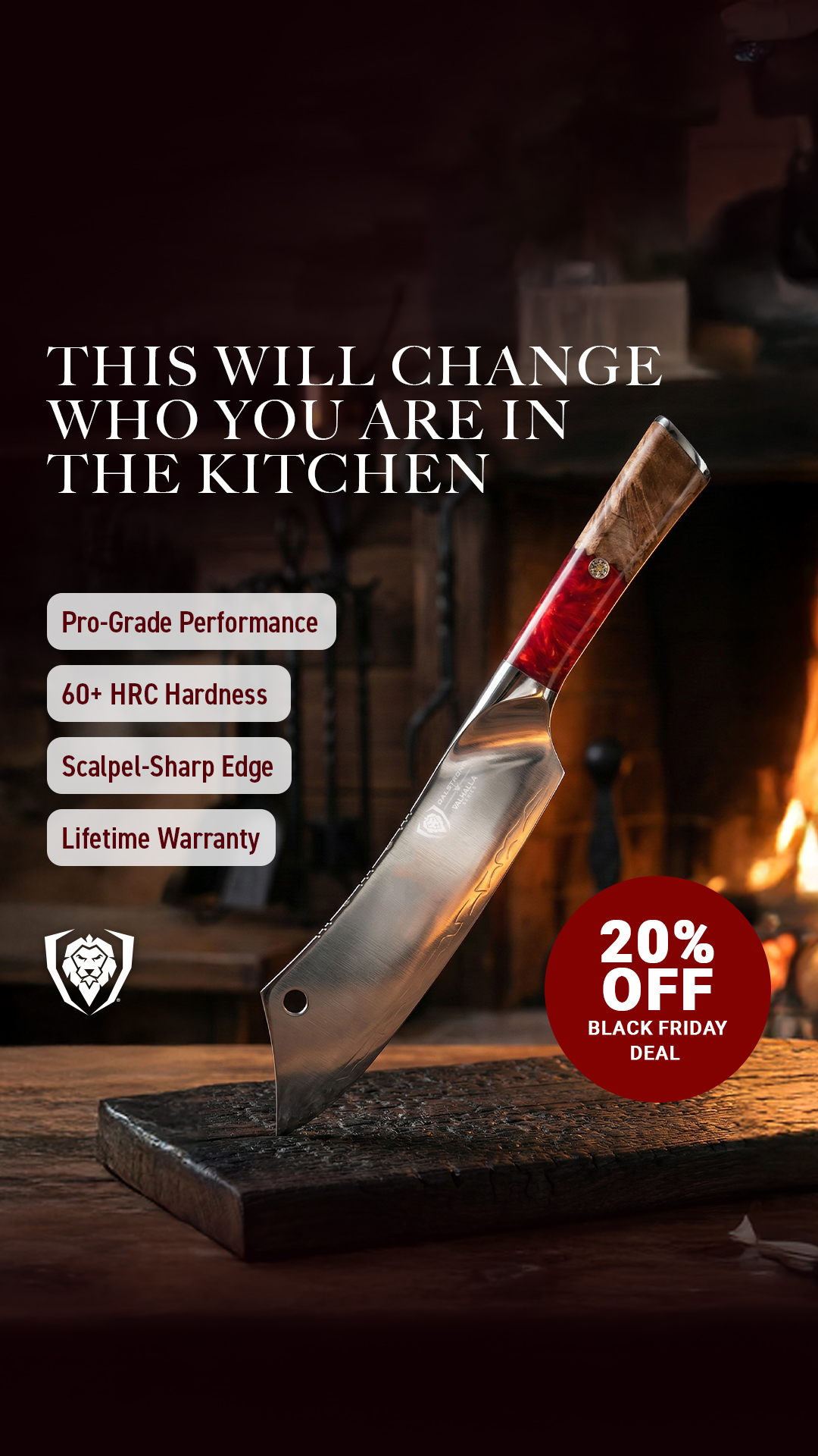 Dalstrong Facebook ad
