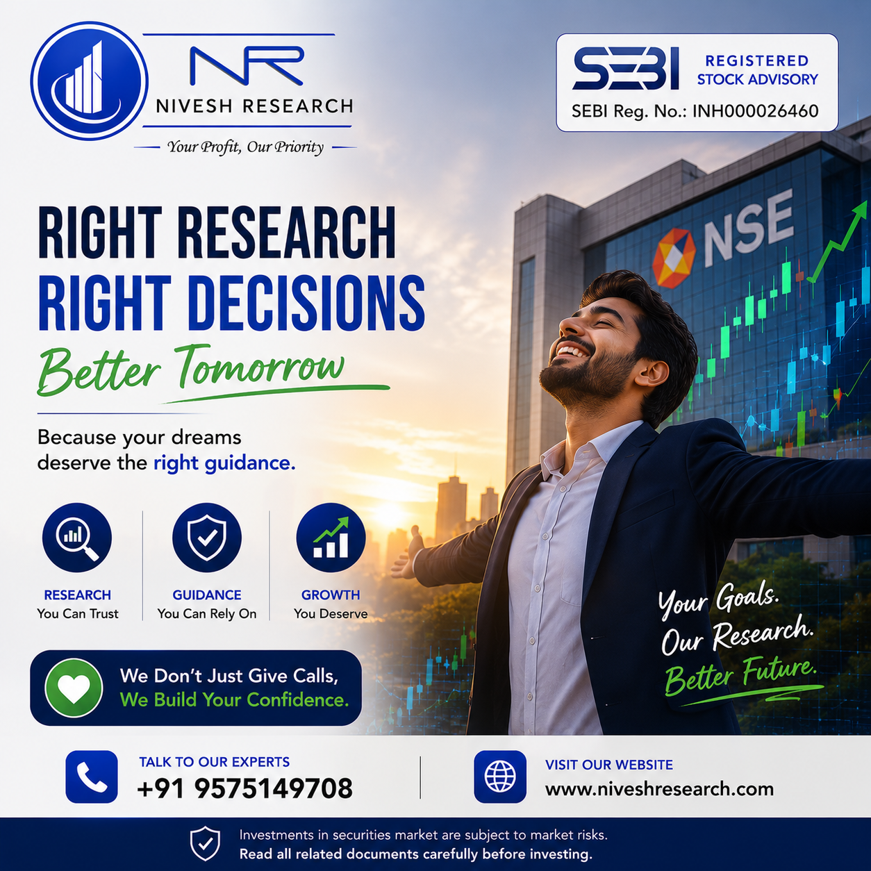 Nivesh Research Facebook ad: We are SEBI Registered