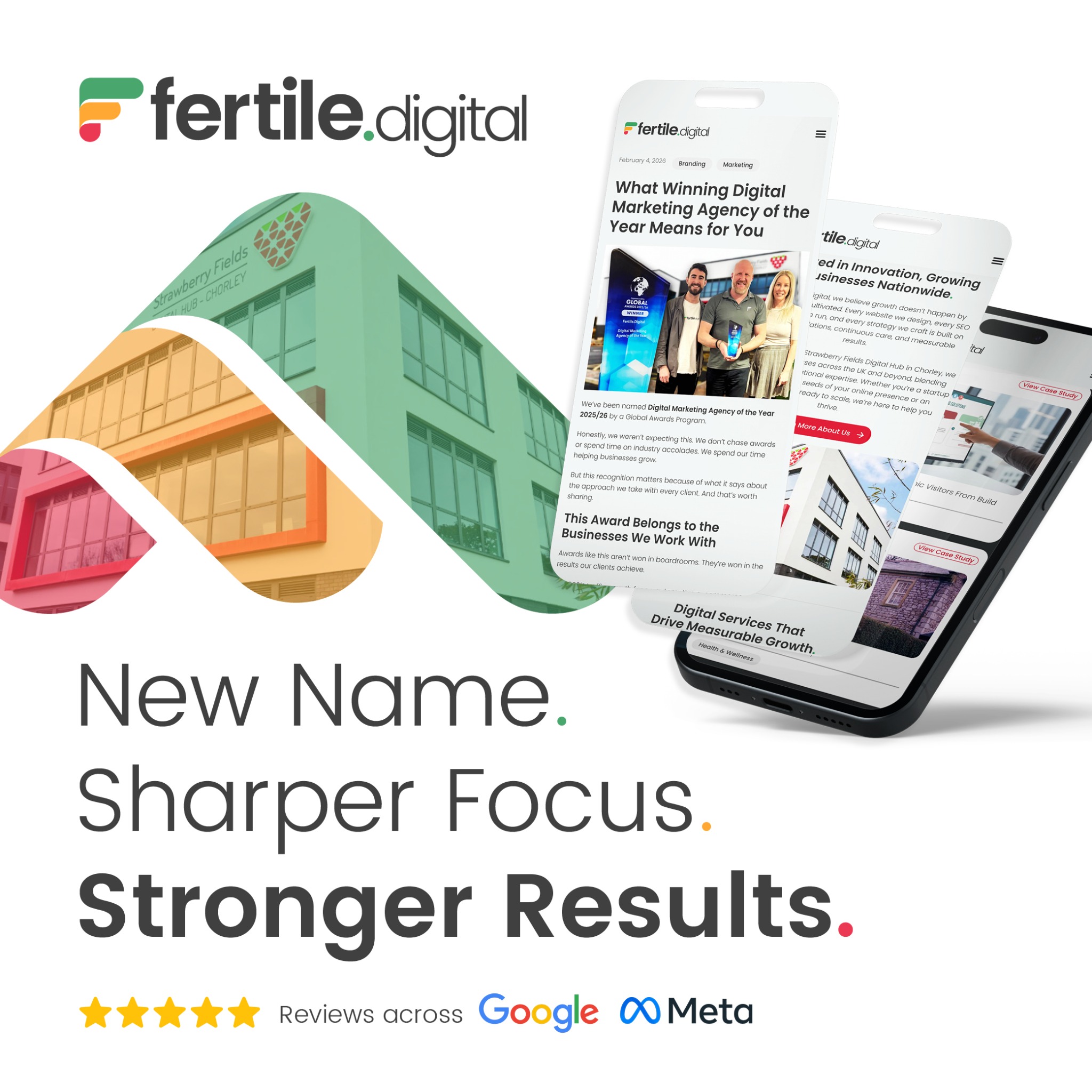 Fertile.Digital Facebook ad: Award-Winning Digital That Delivers Real Growth