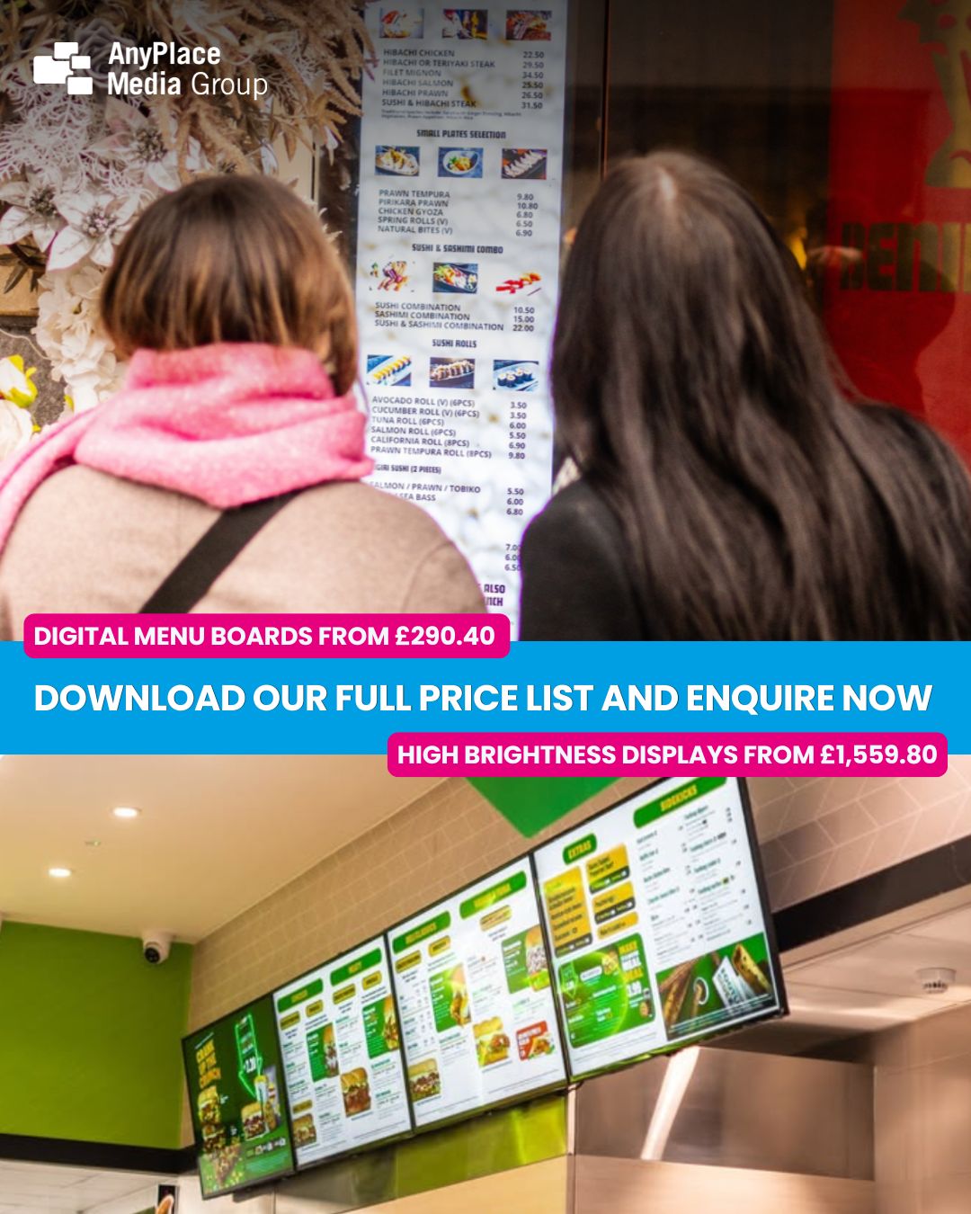 Anyplace media Group Facebook ad: Take Your Business to the Next Level
