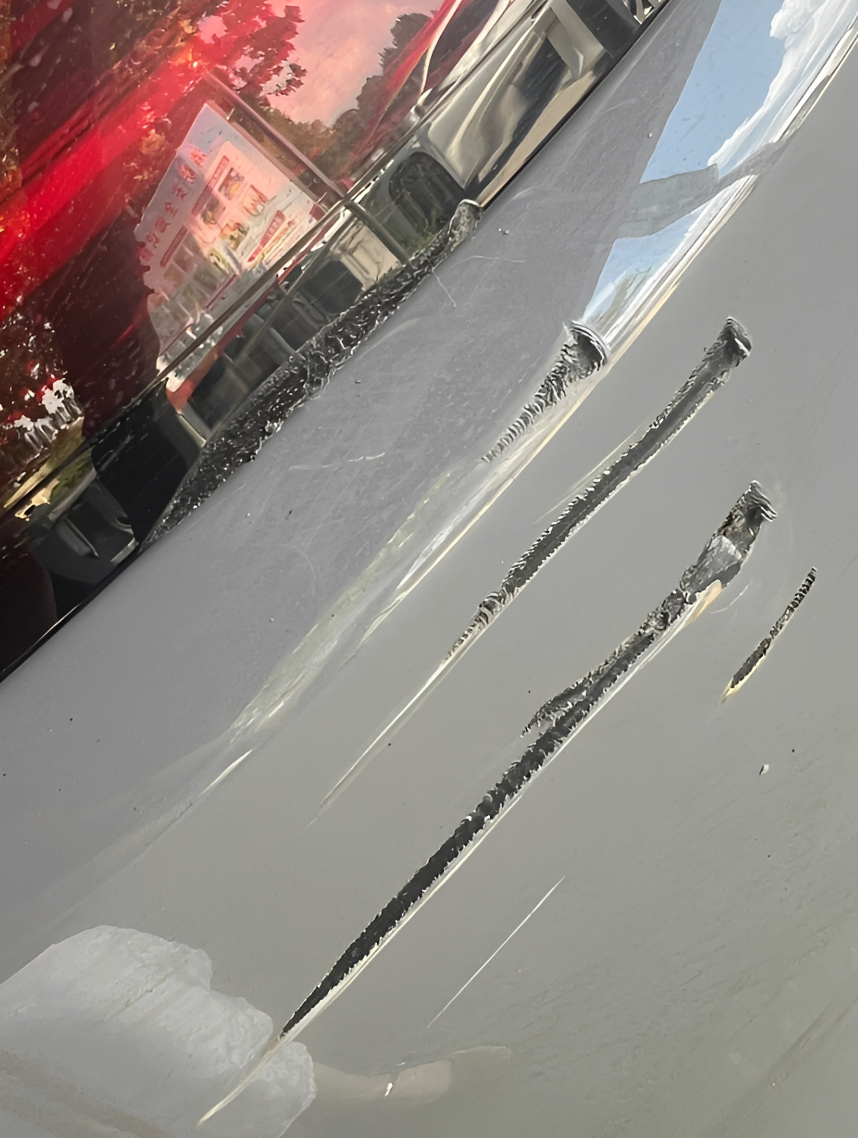 Paul Reynolds Facebook ad: Don't let a body shop rob you blind over a minor scratch.