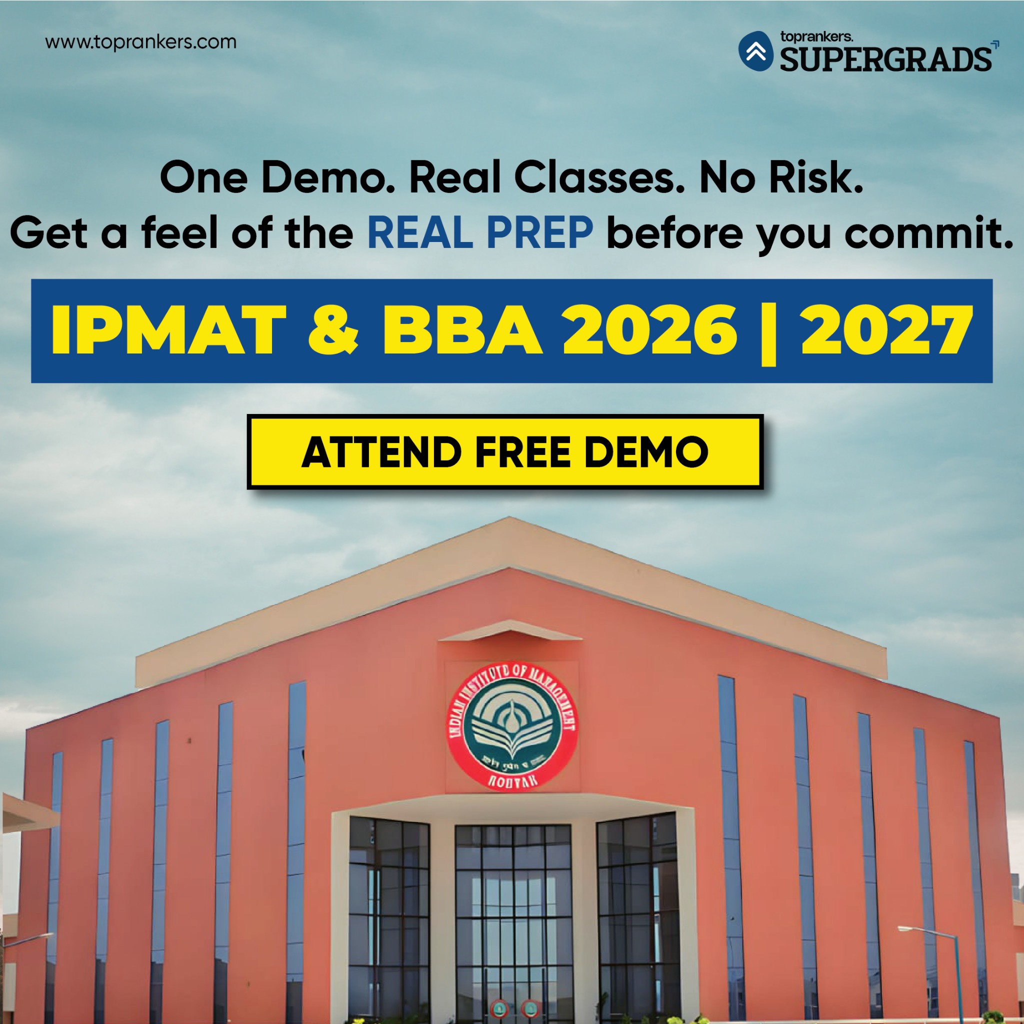SuperGrads IPM Facebook ad