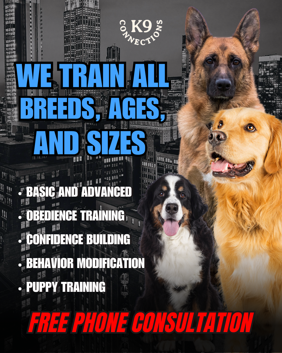 K9 Connections, LLC Facebook ad